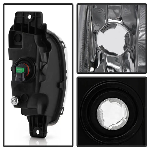 Spyder Auto 9052637 (Spyder) OEM Style Fog Lights W/Switch - Clear