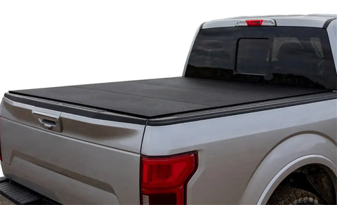 ACCESS B3060019 - LOMAX, Hard Tri-Fold Cover Black Urethane Finish Single Rail