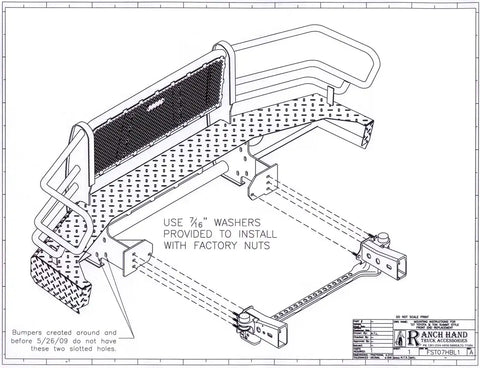 RANCH HAND FST07HBL1 TOYOTA 07-13 TUNDRA     SUMMIT FRON
