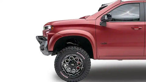 Fab Fours CH15-X2751-1 - Matrix Front Bumper 2 Stage Black Powder Coat 7/8 in. D-Ring Mounts No Guard