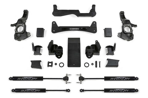 Fabtech K1159M 6 RTS SYS W/STEALTH 2020-22 GM 2500HD 4WD.