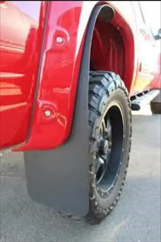 15 X 36 Fender Flair Long-John Style Mud Flaps Diamond Plate On one Side Smooth On the Other Side