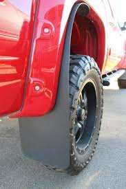 15 X 36 Fender Flair Long-John Style Mud Flaps Diamond Plate On one Side Smooth On the Other Side