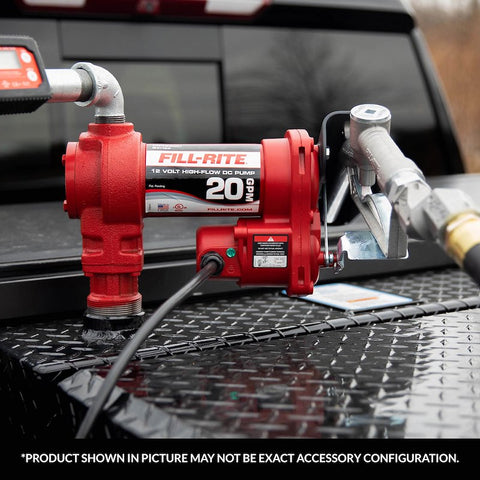 FILL RITE FR4210HD 20 GPM  12V DC HIGH FLOW PUMP  1' X