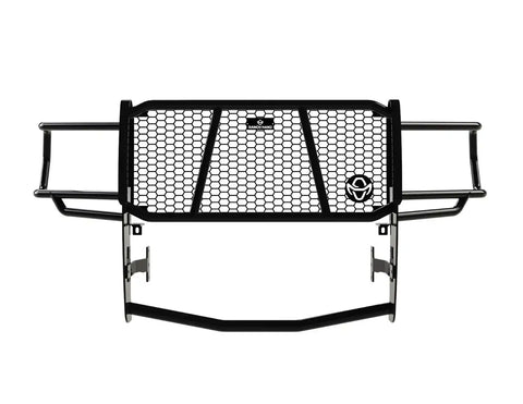 Legend Series Grille Guard; Retains Factory Tow Hook; w/Front Park Assist;
