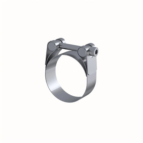 MBRP Exhaust GP20200 - 2in. Barrel Band Clamp-Stainless Steel.