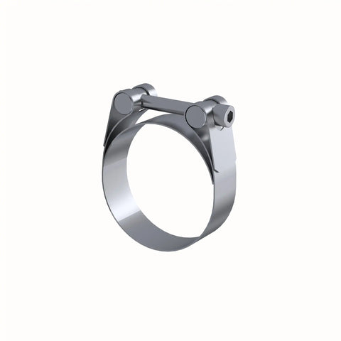 MBRP Exhaust GP20225 - 2.25in. Barrel Band Clamp-Stainless Steel.