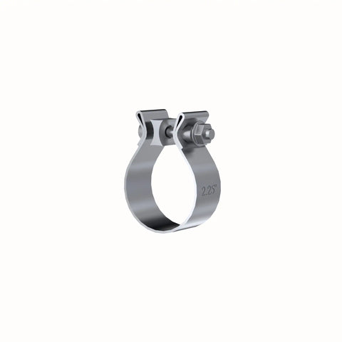 MBRP Exhaust GP225C - 2.25in. Un-Plated Clamp-Mild Steel.