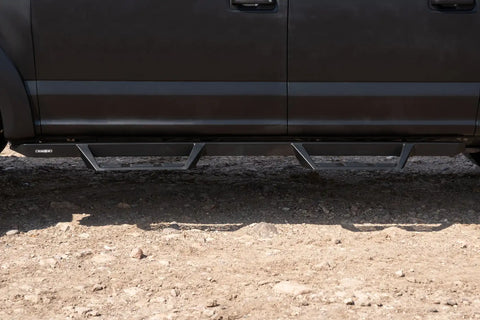 Raptor Series GTS22FD Magnum RT Gen 2 - Drop Steps Black Textured Alloy Steel 15-23 Ford F-150 22-23 Lightning 17-23 F-250/F-350 Super Duty Crew Cab