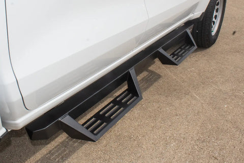 Raptor Series GTS25CH Magnum RT Gen 2 - Drop Steps Black Textured Alloy Steel 15-24 Chevy Colorado/GMC Canyon Crew Cab