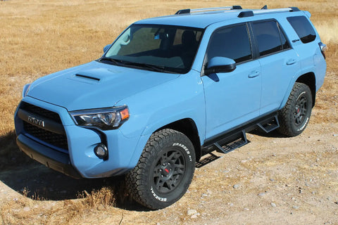 Raptor Series GTS10FD Magnum RT Gen 2 - Drop Steps Black Textured Alloy Steel 19-24 Ford Ranger Crew Cab