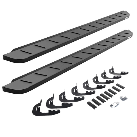Go Rhino 63443973PC - RB10 Running Boards with Bracket 23-26 Toyota Sequoia