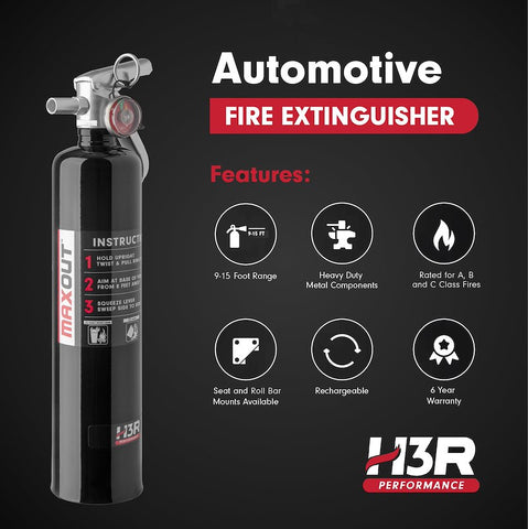 H3R MX250B 2.5LB BLACK DRY CHEMICAL