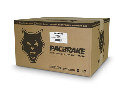 Pacbrake Heavy Duty Rear Air Suspension Kit For 02-08 Dodge RAM1500