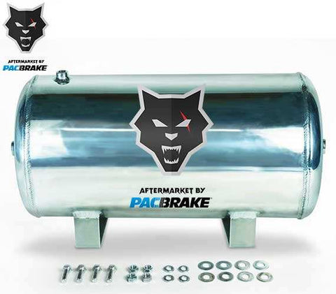 Pacbrake 5 Gallon Aluminum Basic Air Tank Kit Tank And Hardware Only