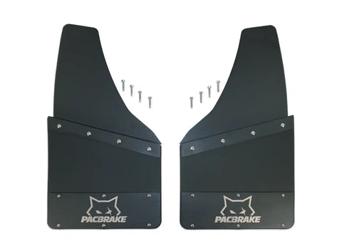 Pacbrake HP10580-14-14 Pacbrake Kickback-Style Mud Flaps (Set Of Four)
