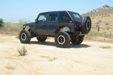 DV8 Offroad HT07FB42-PW 07-18 Jeep JK 4-Door Hard Top Fastback Primer with Wiper