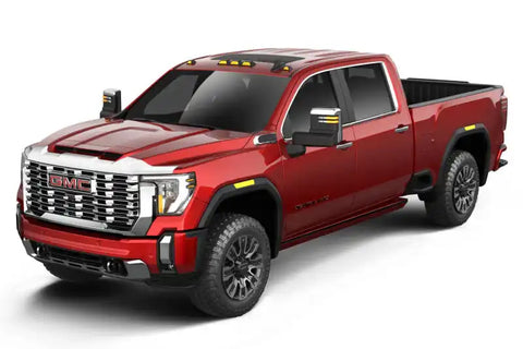 Husky Liner 2892285- Aeroskin Hood Protector Chrome 2024-2025 GMC Sierra 2500/3500 HD