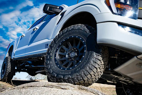 ICON Vehicle Dynamics FRDK_K93163T ICON 2021-2023 Ford F-150 Tremor 2.5-3" Lift Stage 3 Suspension System Tubular UCA