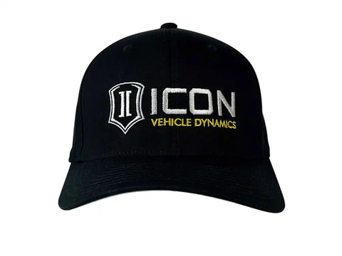 ICON Vehicle Dynamics FRDK_ICON-HAT-STDFLEX-S/M ICON Standard-Logo FlexFit Hat - S/M