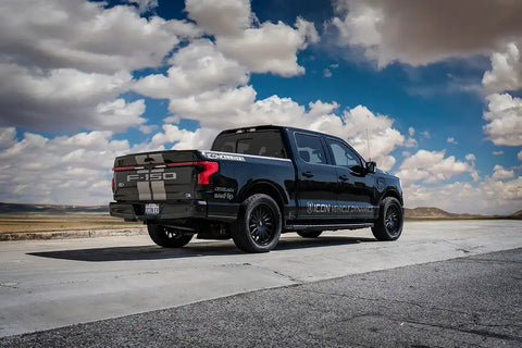 ICON Vehicle Dynamics FRDK_91836E ICON 2022-2023 Ford F-150 Lightning Lowered 0-4" 2.5 VS Remote Reservoir CDEV Coilover Kit Rear