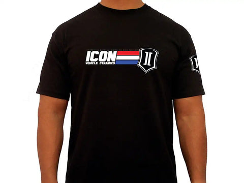 ICON Vehicle Dynamics FRDK_ICON-TEE-GI-BLK-M ICON GI TEE BLACK - MEDIUM