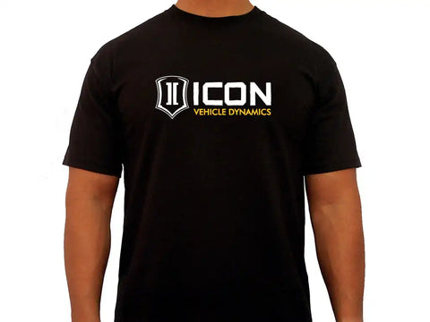 ICON Vehicle Dynamics FRDK_ICON-TEE-RD-BLK-XXL ICON RD TEE BLACK - XXLARGE