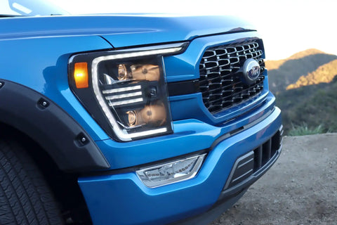 AlphaRex 880294 - Projector Headlights Alpha-Black