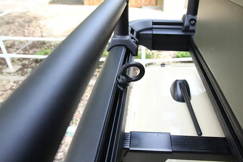 INNO Racks IOP52 Tie Down Anchor Eye Bolt For T-Slot Roof Rack Platforms Powder Coated Black Steel Set Of 2