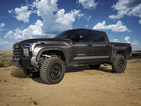 ICON Vehicle Dynamics FRDK_58561DJ ICON 22-23 Tundra/23 Sequoia Billet Upper Control Arm W/Delta Joint Pro Kit