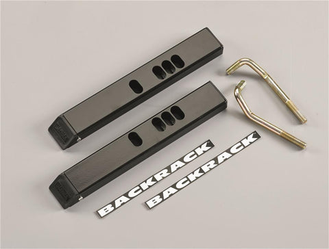 92509 Backrack - Tonneau Cover Adaptor; Low Profile; 1 in. Riser;