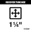 CURT MFG 11663 CLASS 1 TRAILER HITCH  1-1/4' RECEI