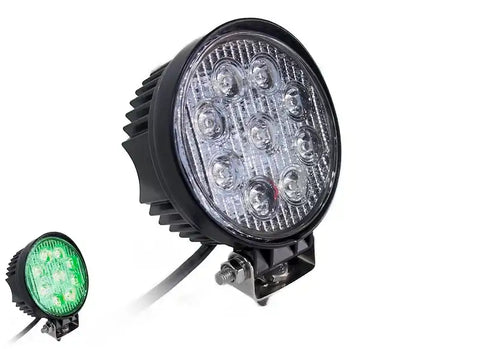 RACESPORT LT RS-27W-RXH GREEN X-HUNTER SERIES LED 4  ROUND