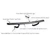 Black Horse Off Road PRB1T4 Peerless Rear Bumper Guard
