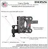 GEN-Y HITCH GH-1225 THE BOSS TORSION-FLEX 2' SHANK 7.5'