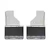 Putco 78330 - Mud Skins Flaps Polished Stainless Steel Features Hex Shield Solid