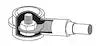 CABLECAP 1.25 X.700  STUD RED