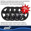 COAST2COAST IWCIMP490BLK WS SLVRD TAHOE GL BK 20' 5 SPK