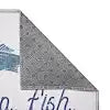 EAT SLEEP FISH 27X18  DOORMAT