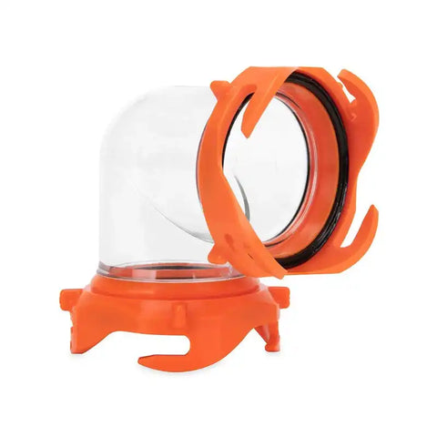 Camco 39485 Camco 39485 Sewer Hose Connector For Connecting To Tote Tank 90 Degree Fitting