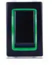 ROCKER SWITCH  HALO DPDT   GREEN HA