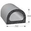 EPDM SPONGE DSEAL W/PSA 25FT