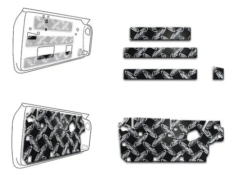 1994-2004 FORD MUSTANG DOOR KIT