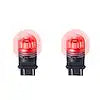 Putco HC3157R LumaCore 3157 Red , Pair (x3 Strobe with Bright Stop)