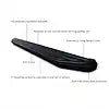 Black Horse Off Road PR-T369BK Peerless Running Boards