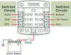 BLUE SEA 5033-BSS FUSE BLOCK STBLADE 6CIRC