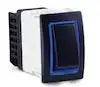 ROCKER SWITCH  HALO SPDT  BLUE HALO