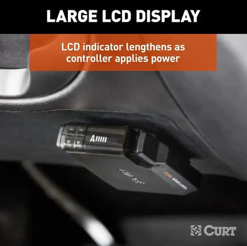 CURT 51116 - Trailer Brake Controller Venturer Time-Based For 2 to 6 Trailer Brakes