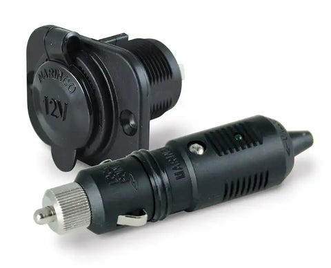 12V RECEPTACLE AND PLUG