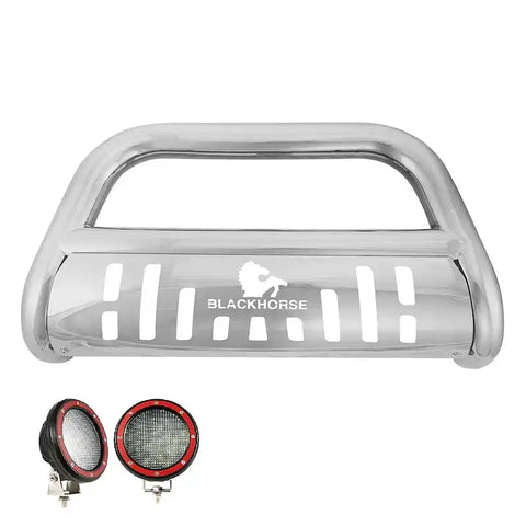 Black Horse Off Road BBJPWR18-SP-PLFR Bumper Push Bar